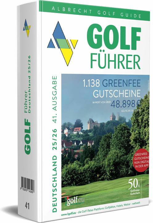 Produktbild Fhrer Deutschland 25/26 inklusive Greenfee Gutscheinen