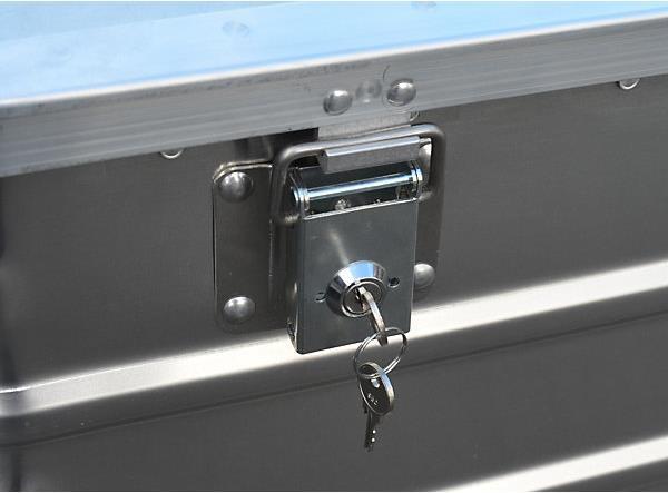 Actual product image Gmöhling Aluminum box truck, solid wall (250 kg)