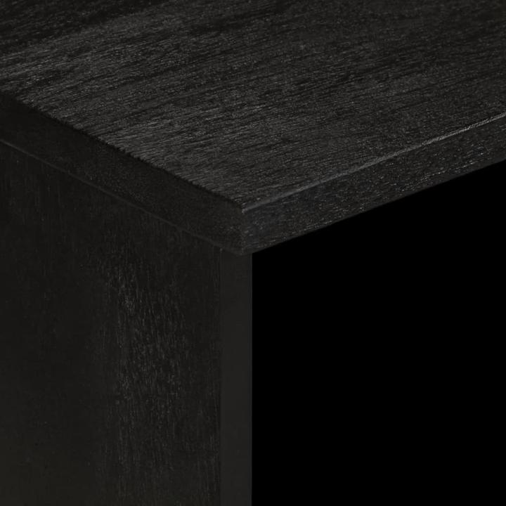 Immagine prodotto VidaXL Mobile TV Mobile TV basso Tavolo TV in legno nero (70 x 33 x 46 cm)