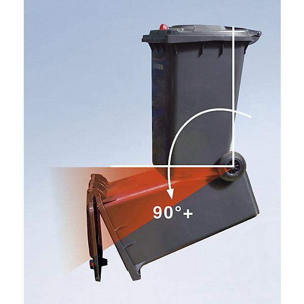 Image du produit Schäfer Shop Grande poubelle en plastique avec fermeture par gravité (240 l)