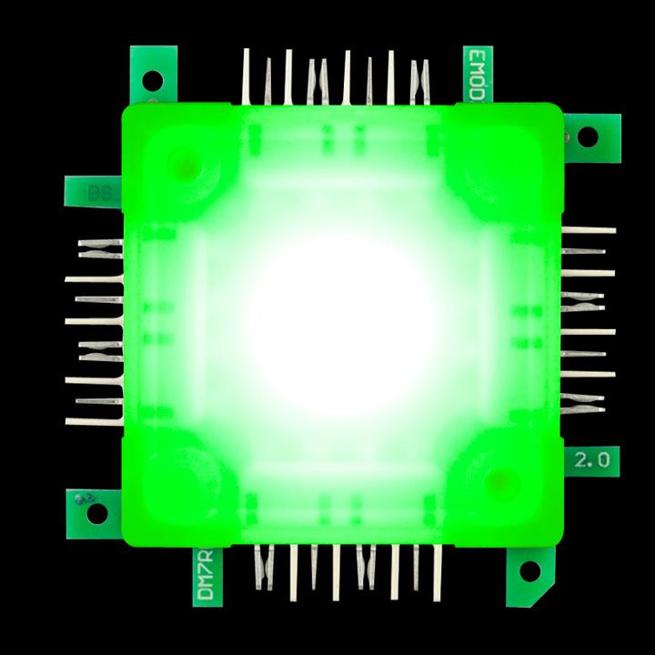 Actual product image Allnet Brick?R?Knowledge LED Colour Brick green, ALL-BRICK-0417 (Various)