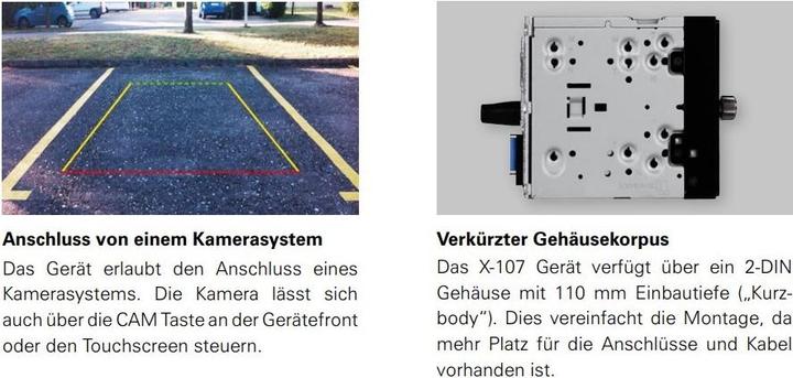 Immagine prodotto Xzent X-107 2-Din 6.75 Infotainer DAB und Weblink Cast