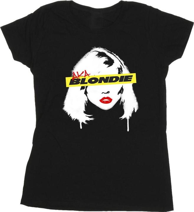 Immagine prodotto Blondie Face Graffiti Maglietta Donna (XXL)