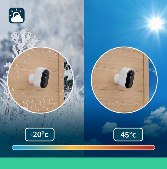 Actual product image Arlo Essential 2K Outdoor Camera (1920 x 1080 Pixels)