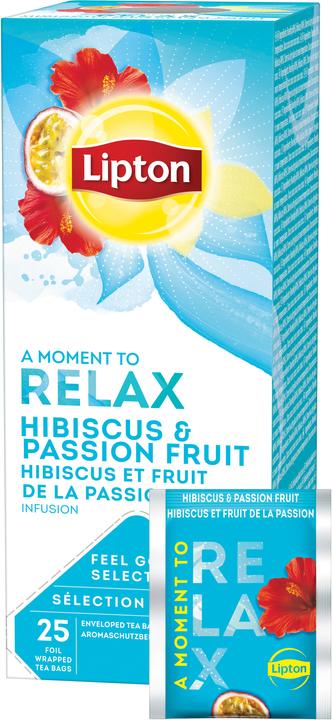 Image du produit Lipton Thé hibiscus-fruit passion (40 g)