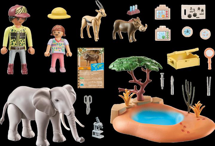 Actual product image Playmobil Wiltopia - A jaunt to the waterhole (71294, Playmobil Wiltopia)
