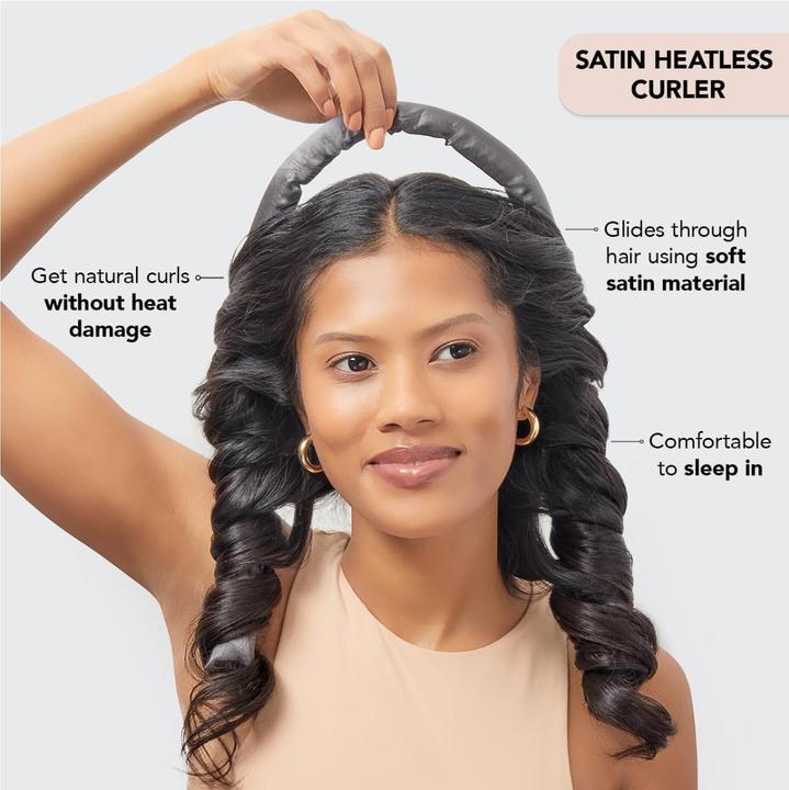 Actual product image Kitsch Heatless curling set anthracite