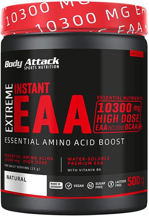 Actual product image Body Attack Extreme Instant EAA (500g tin) (Nature, 1 pcs., 500 g)