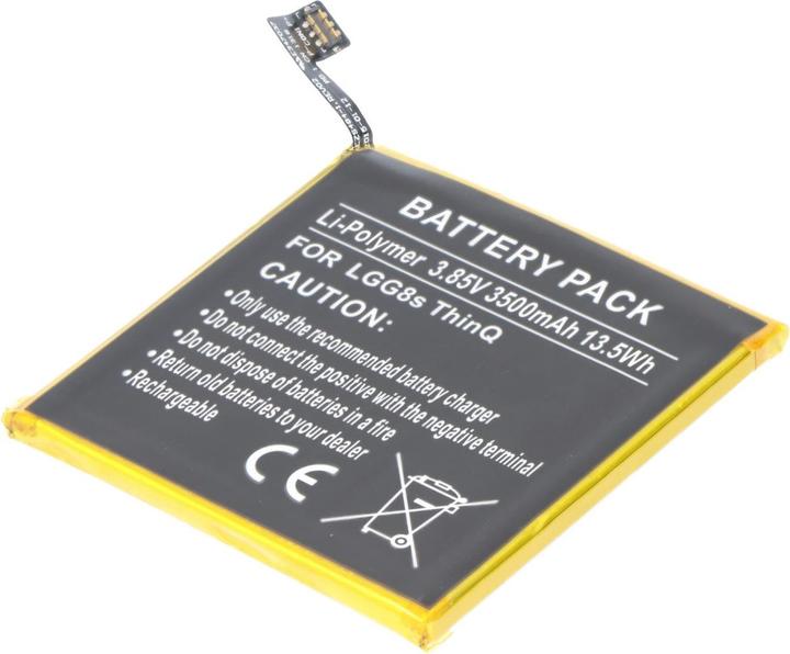 Actual product image AccuCell LG G8s ThinQ battery