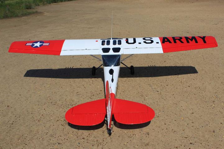 Actual product image Seagull Models ( SG-Models ) Cessna Bird Dog "DeadEye" 122" ARF 75-125CCm (Scale Helicopter)