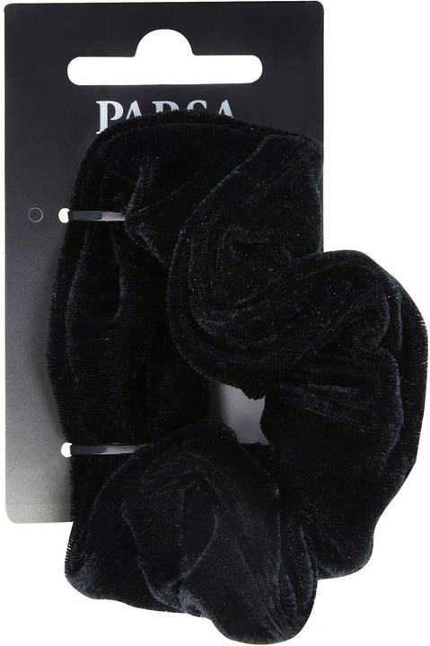 Produktbild Parsa Beauty Parsa Scrunchie Samt, schwarz (Haargummi)