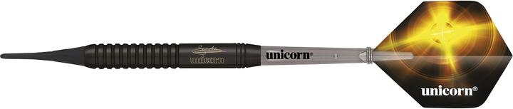 Image du produit Unicorn Black Brass Gary Anderson fléchettes souples (17 g)