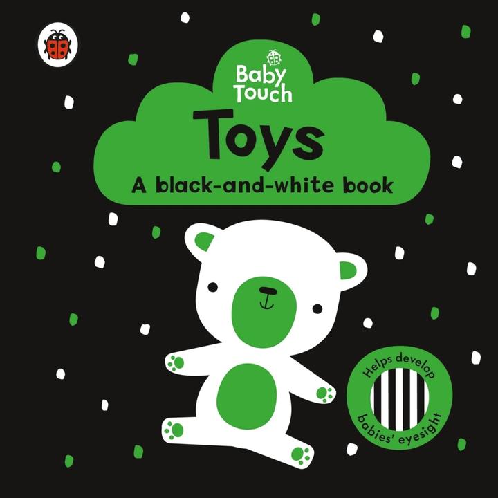 Immagine prodotto Baby Touch: Giocattoli: un libro in bianco e nero (Inglese)