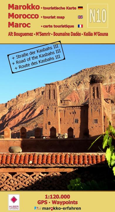 Immagine prodotto N10: Aït Bouguemez - M’Semrir - Boumalne Dadès - Kelâa M’Gouna + Strasse der Kasbahs III +