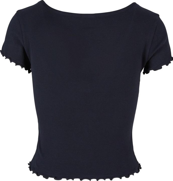 Actual product image Urban Classics Ladies Rib Babylock Tee (XS)