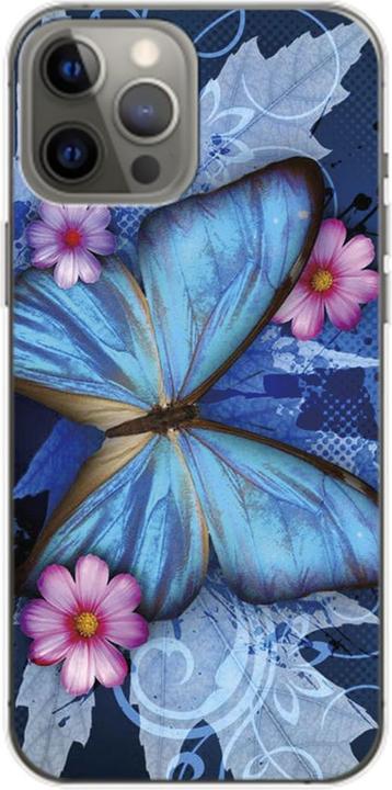 Schmetterling blau