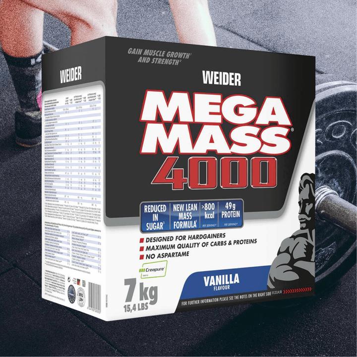 Image du produit Weider Méga Masse 4000 (Vanille, 1 pcs, 7000 g)