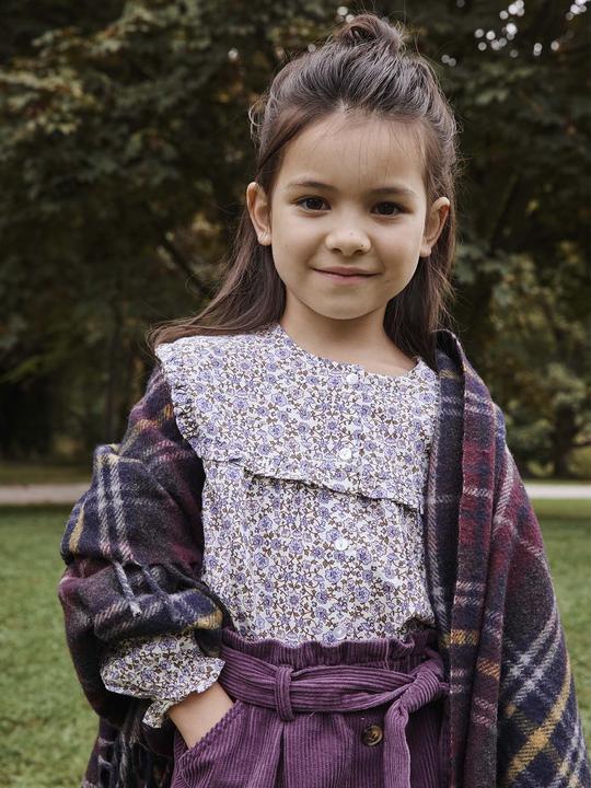 Actual product image Vertbaudet Girls' blouse with flounces (146)