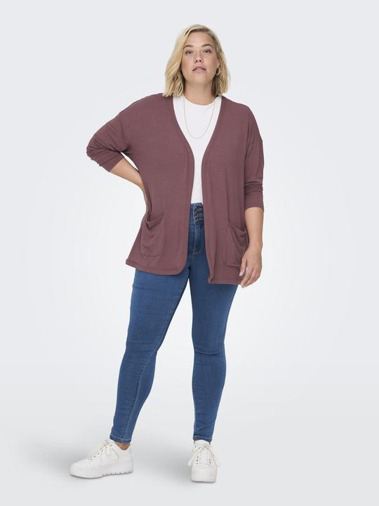Produktbild Only Einfarbiger Curvy Strickjacke (54)