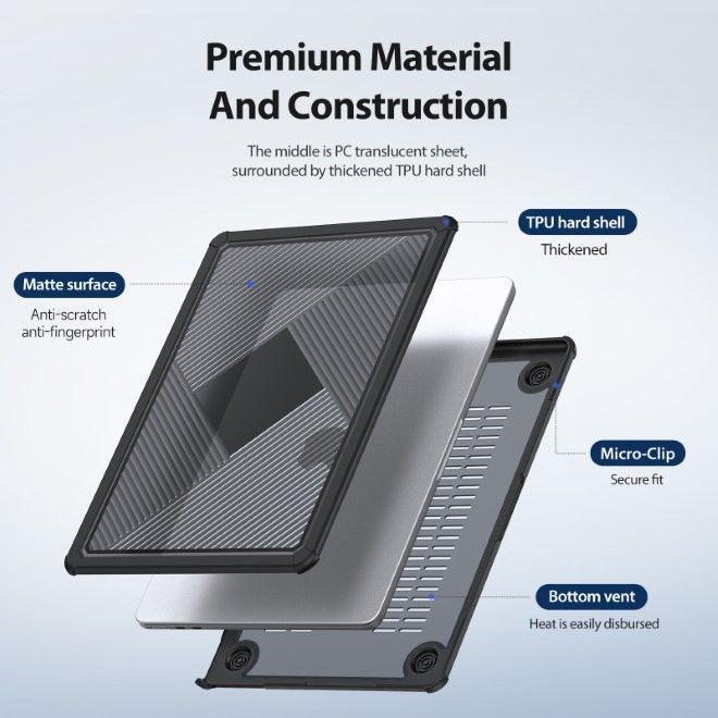Produktbild Dux Ducis LCGH Protective Hard Case Hartschalen Schutzhülle Series (14", Apple)