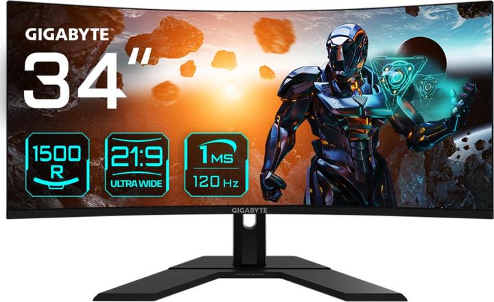 Produktbild Gigabyte GS34WQC (3440 x 1440 Pixel, 34")
