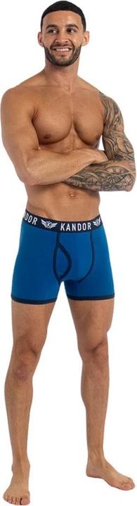 Actual product image Kandor Mens Lingo Boxer Shorts (Pack of 5) (S, 5-pack)