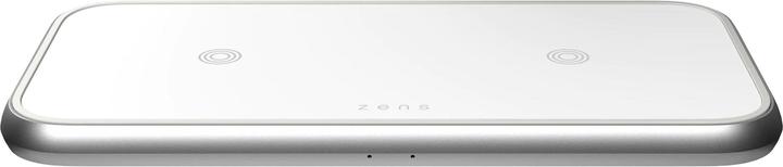 Actual product image Zens Aluminium Series Dual+ USB-C Charger 30W| 2x 10W| Qi| white| (20 W)