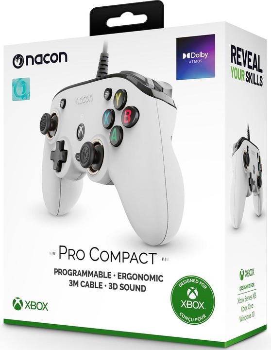Immagine prodotto Nacon Gaming Controller Pro Compact (Xbox One X, Xbox Series X, Xbox One S, Xbox Serie S, PC)
