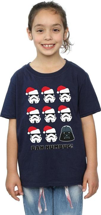 Image du produit Star Wars - T-shirt CHRISTMAS HUMBUG - Fille (152, 158)