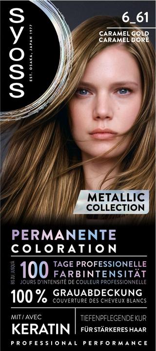 Immagine prodotto Syoss Metallic Collection 6 61 Caramel Gold (6 61 Oro Caramello)
