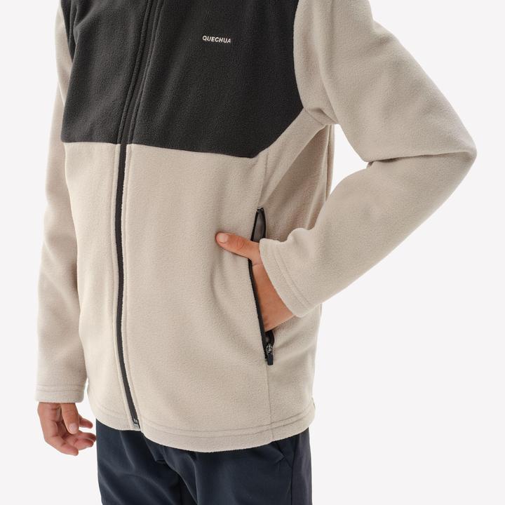 Produktbild Quechua Fleecejacke Kinder Gr. 122–170 Wandern - MH500 Zip TW (6, 7, 8)