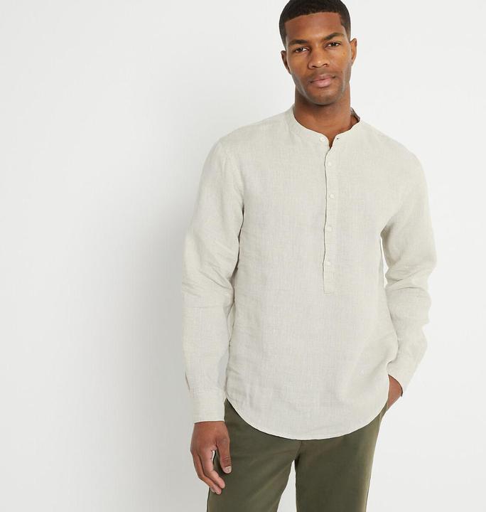 Actual product image La Redoute Collections Stand-up collar shirt (S)