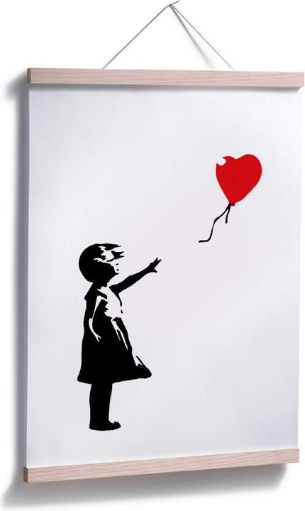 Immagine prodotto Trenddeko Poster Banksy (7,5 x 7,5 x 97,5 cm)