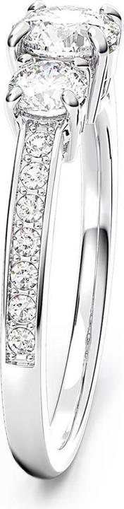 Produktbild Swarovski Attract Trilogy Ring Gemischte Rundschliffe Weiss (52)