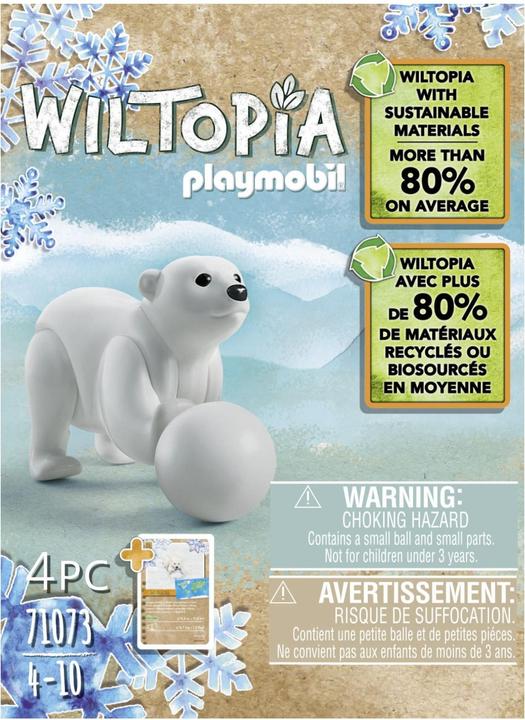 Immagine prodotto Playmobil 71073 Wiltopia - Giovane orso polare (71073, Playmobil Wiltopia)