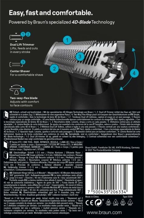 Produktbild Braun Series X XT3200