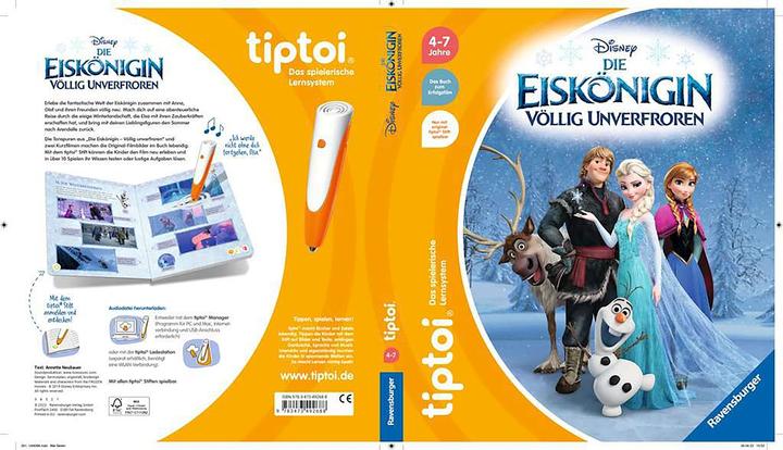Produktbild tiptoi Disney Die Eiskönigin - H22 (Deutsch, Annette Neubauer, 2022)