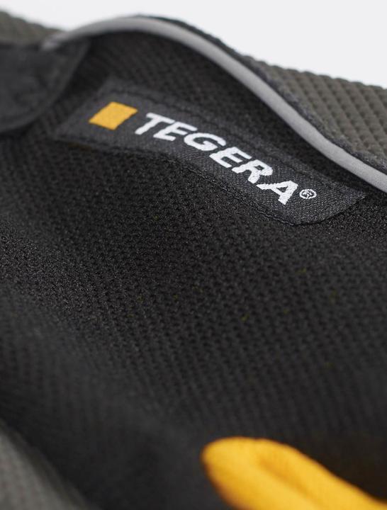 Actual product image Tegera Ejendals 9120, Workshop gloves, Black, Grey, Yellow, Adult, Adult, Scratch resistant, Nylon (9)