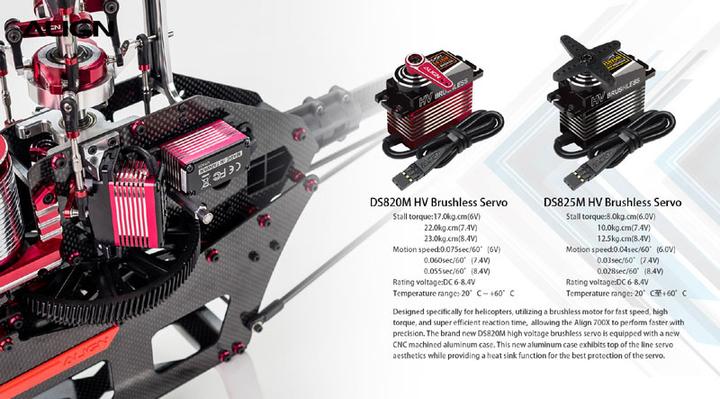 Immagine prodotto Align T-Rex 650X Dominator Flybarless elicottero elettrico 12S Combo