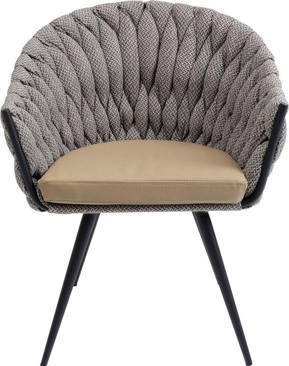 Kare Design Armlehnstuhl Knot Tweed