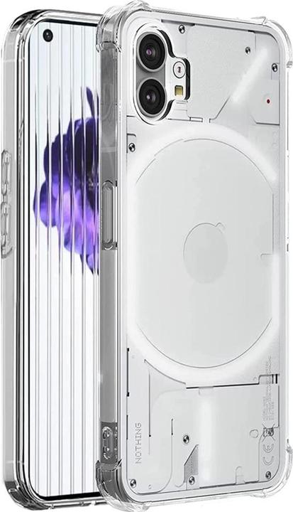 Productafbeelding Screenguard Nothing Phone (1) Cover Crystal Soft Airbag Bumper (Niets telefoon (1))