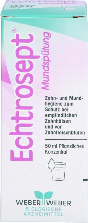 Produktbild Echtrosept Mundspülung, 50 ml KON (50 ml, Mundspülung)