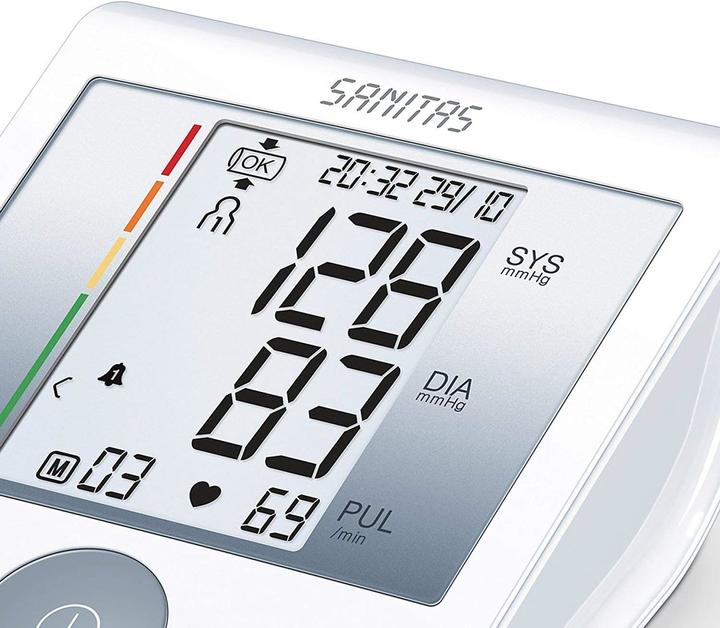 Actual product image Sanitas SBM 22 Upper arm blood pressure monitor 10064 (Blood pressure monitor upper arm)