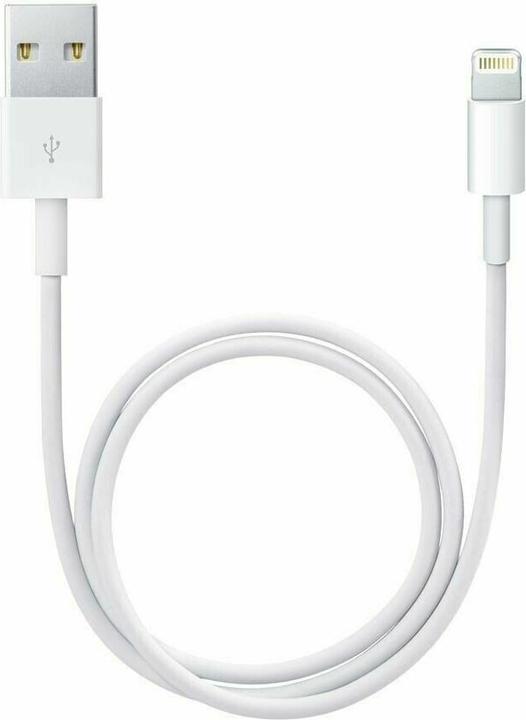 Actual product image OEM Lightning USB data cable (org. chip) MD818ZM / A. (1 m, USB 3.2 Gen 1)