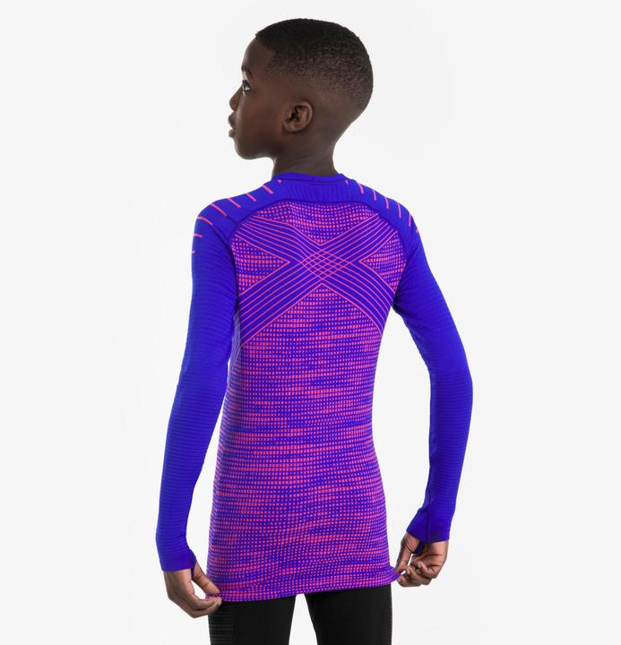 Produktbild Kipsta Kinder Fussball Funktionsshirt kurzarm - Keepdry schwarz (12, 13, 14)