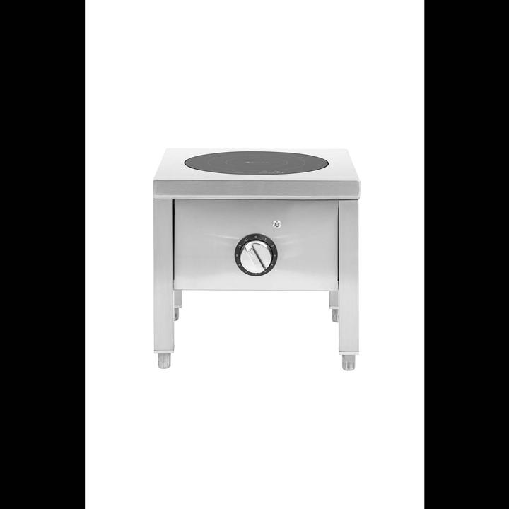 Actual product image Royal Catering Freistehende Induktionsplatte Induktionskochplatte mit 5000 W Edelstahl