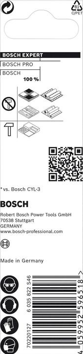 Immagine prodotto Bosch Professional Zubehör Trapano multi-costruzione EXPERT CYL-9, 8 x 200 x 250 mm (8 millimetri)