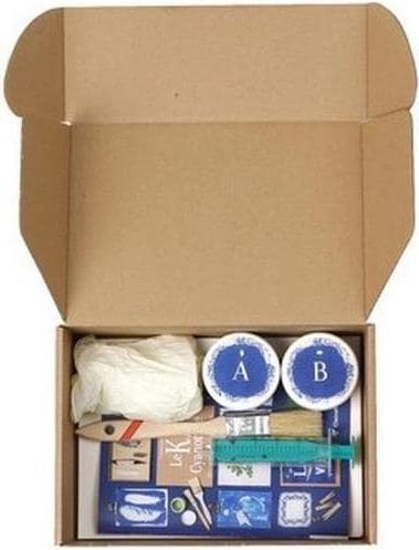Actual product image Clairefontaine Cyanotype Creative Kit Set