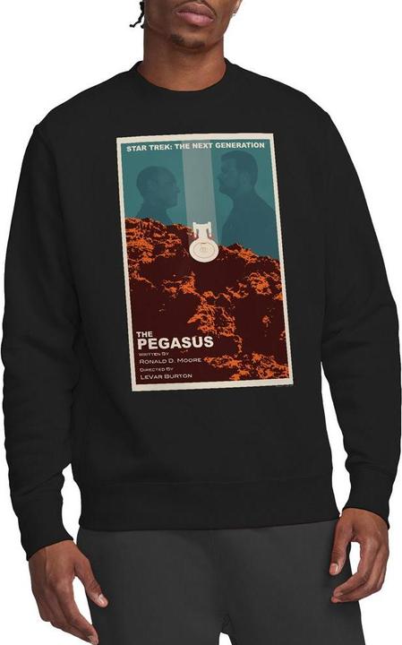 Actual product image Unisex Adult The Next Generation Season 7 Episode 12 Sweatshirt (XL)