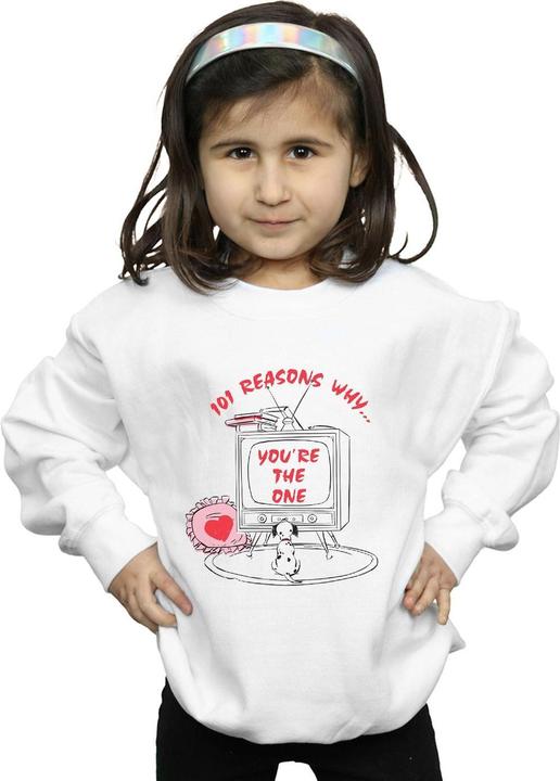 Produktbild Disney 101 Dalmatians TV Sweatshirt Mädchen (152, 158)